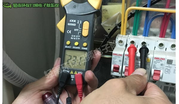 輕雨環(huán)保掃頻電子除垢儀安裝調(diào)試圖